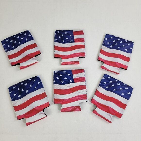 ‎American Flag Koozie Set - Picture 6 of 6